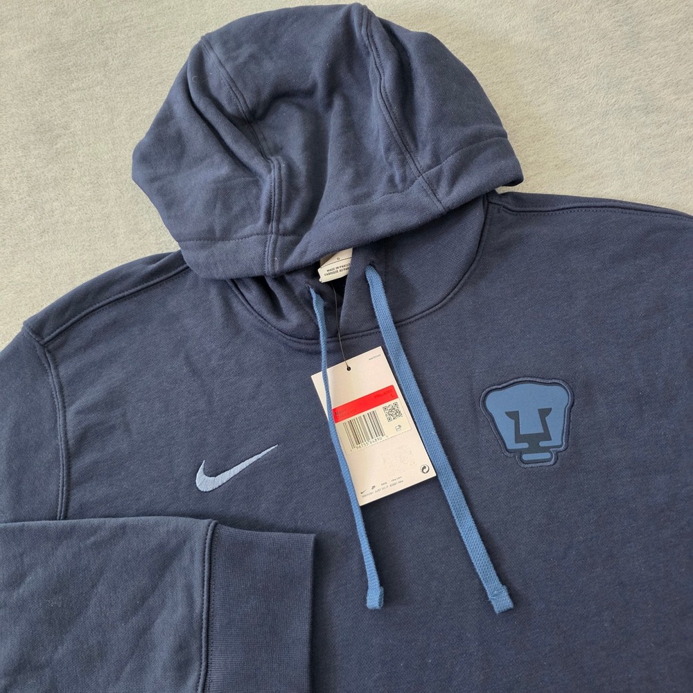 Nike Pumas Navy Pullover Men hoodie DV4964 451 Size Large